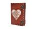 Vintage Handmade Leather Journal Genuine Cut Work Design Heart Journal Notebook